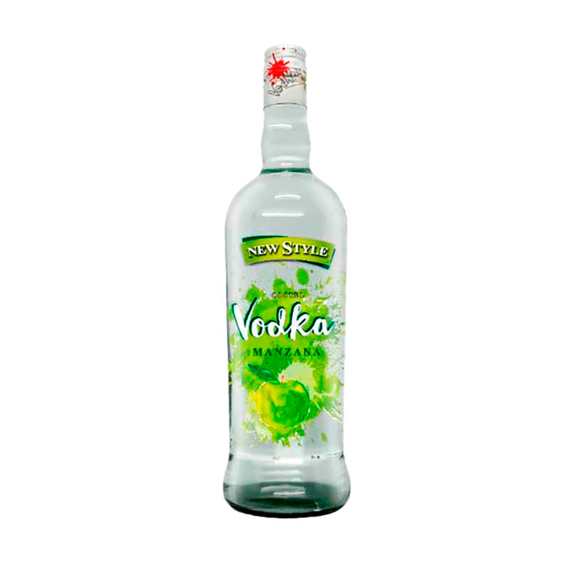 VODKA NEW STYLE MANZANA VERDE 1 Lt.