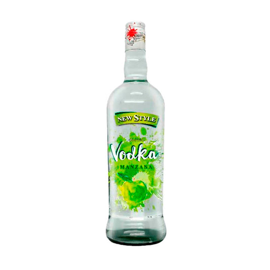 VODKA NEW STYLE MANZANA VERDE 1 Lt.