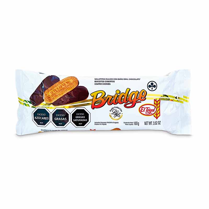 GALLETITA EL TRIGAL BA�ADAS 100 Grs