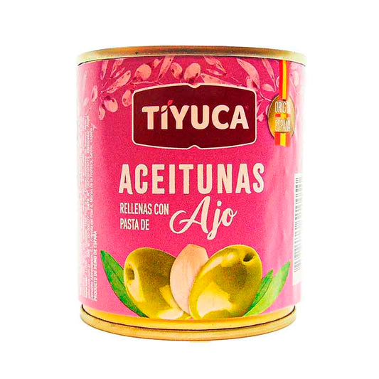 ACEITUNA TIYUCA RELLENA AJO 200 Grs