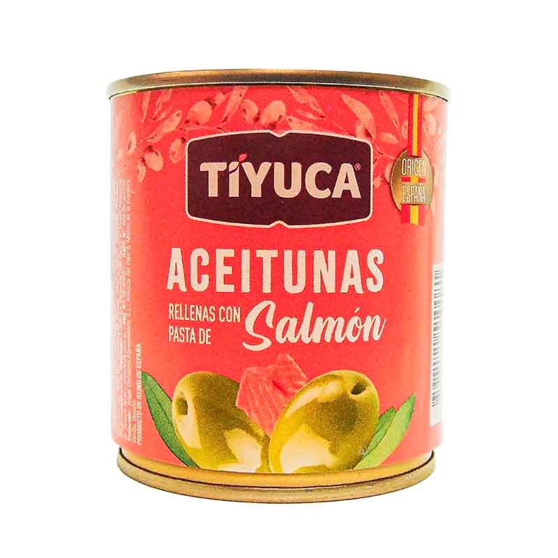ACEITUNA TIYUCA RELLENA SALMON 200 Grs