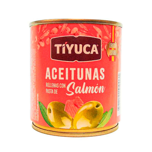 ACEITUNA TIYUCA RELLENA SALMON 200 Grs