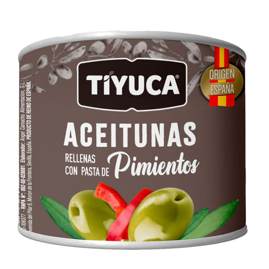ACEITUNA TIYUCA RELLENA PIMIENTOS 200 Grs