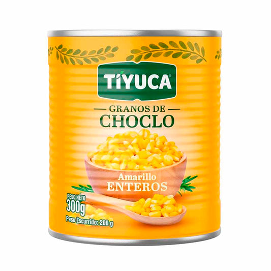 CHOCLO GR.AMARILLO TIYUCA LATA 300 Grs