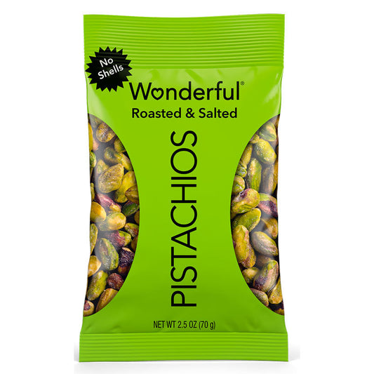 PISTACHO WONDERFUL PELADO SALADO 21 Grs