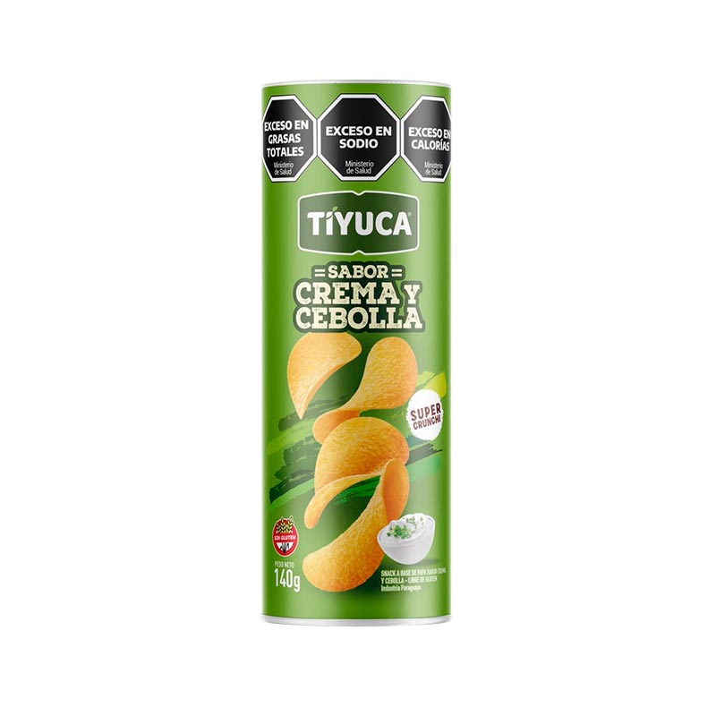 P.FRITAS TIYUCA CREMA Y CEBOLLA 140 Grs