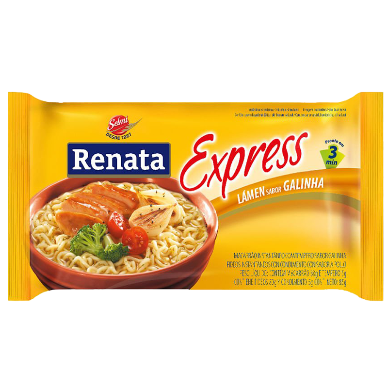 SOPA RAMEN RENATA POLLO 85 Grs