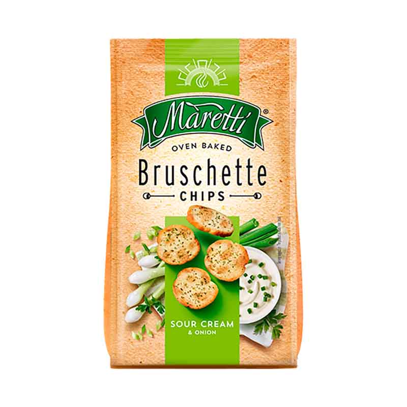 CHIPS MARETTI CREMA Y CEBOLLA 70 Grs