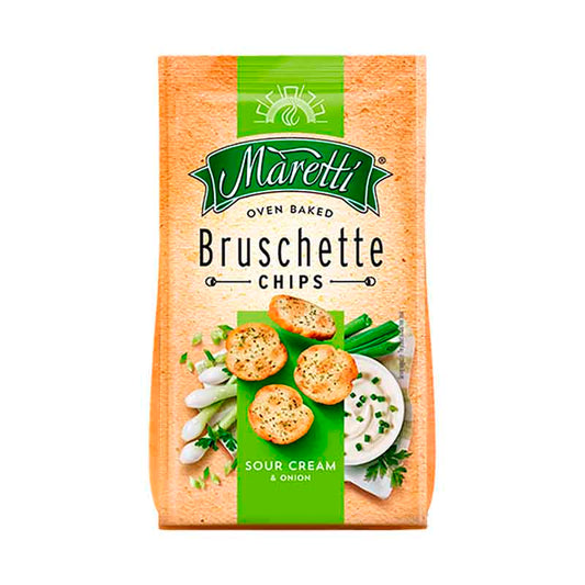 CHIPS MARETTI CREMA Y CEBOLLA 70 Grs