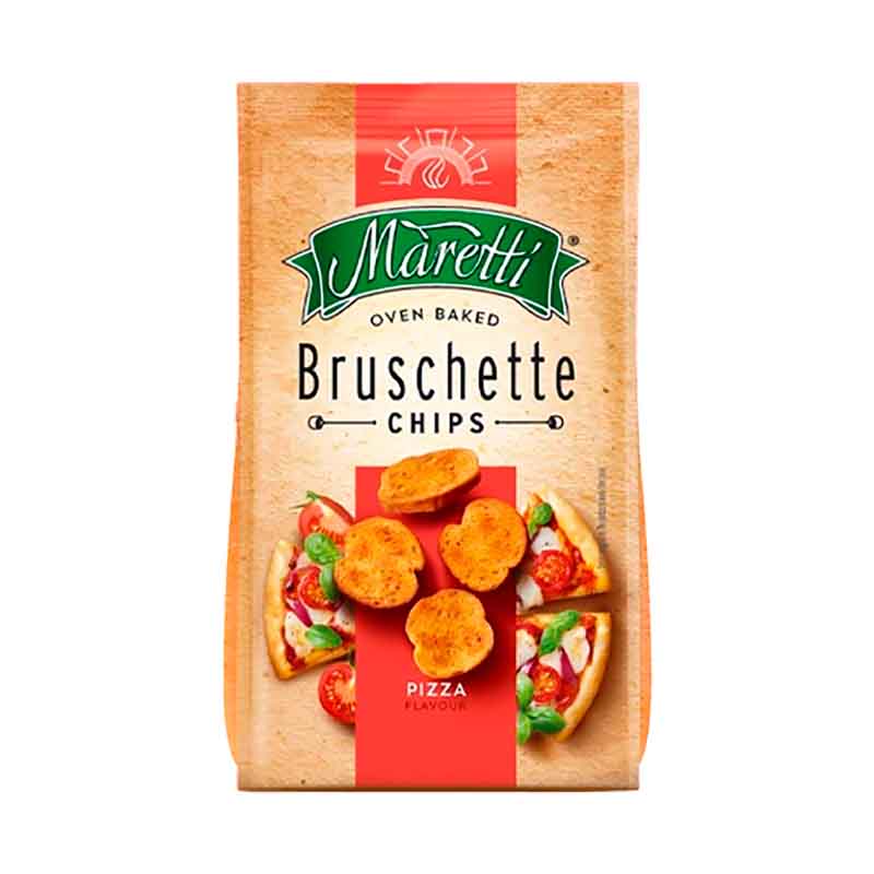 CHIPS MARETTI PIZZA 70 Grs