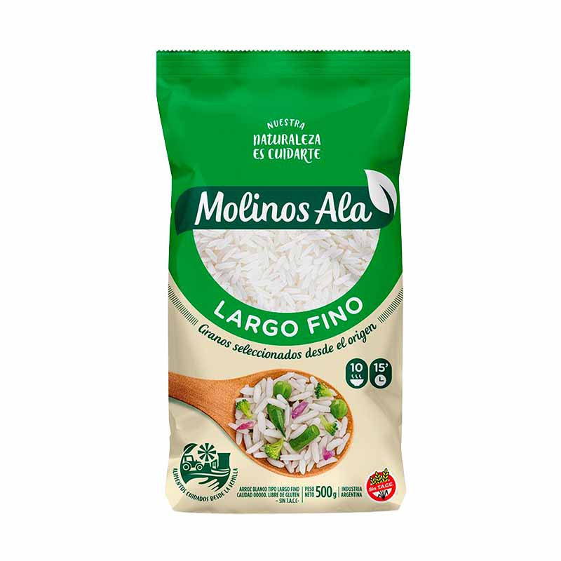 ARROZ ALA L/F 500 Grs