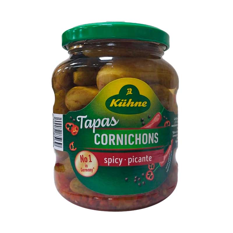 PEPINILLOS KUHNE SPICY 330 Grs