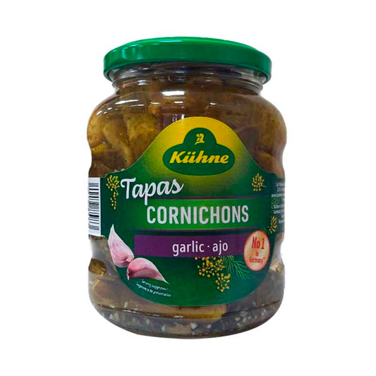PEPINILLOS KUHNE GARLIC 330 Grs