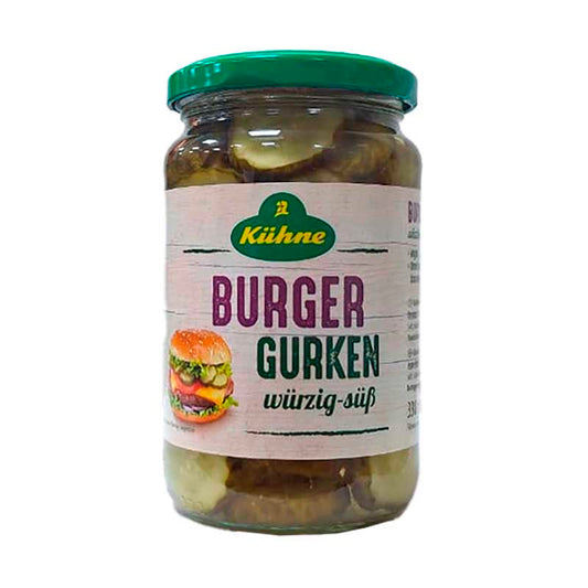 PEPINILLOS KUHNE EN RODAJA 330 Grs