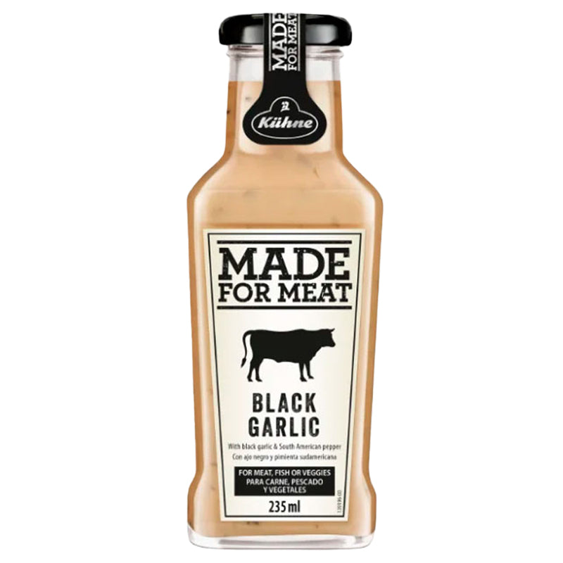 SALSA KUHNE MFM BLACK GARLIC 235 ml.