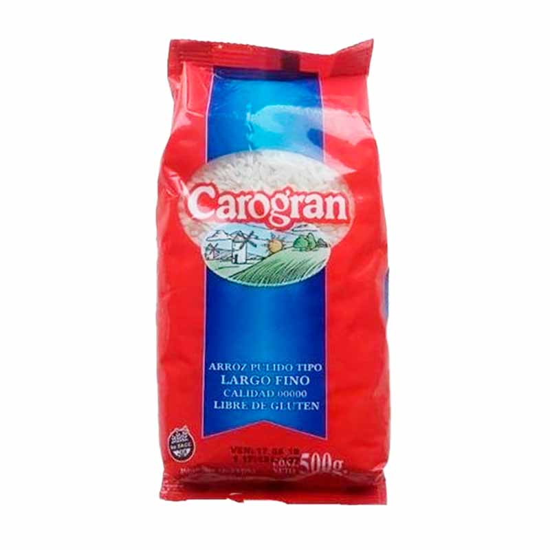 ARROZ CAROGRAN L/F 500 Grs