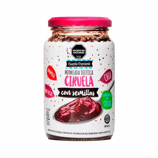 MERM. C. CRECIENTE C/SEM CIRUELA 400 Grs