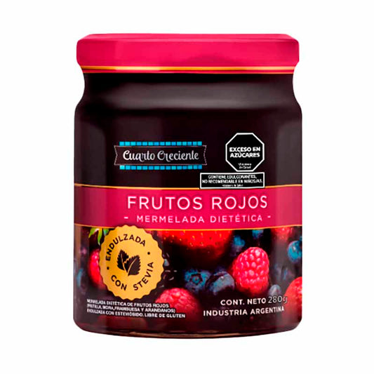 MERM. C. CRECIENTE C/STEVIA FR.ROJOS 280 Grs