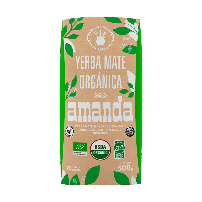 YERBA AMANDA ORGANICA 500 Grs