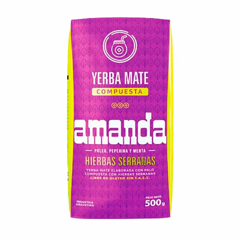 YERBA AMANDA H.SERRANAS 500 Grs