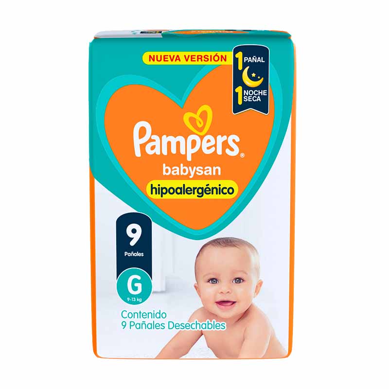 PA�AL PAMPERS GDE 9 Un.