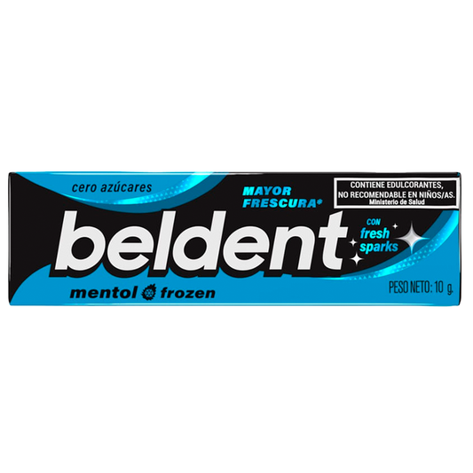 CHICLE BELDENT MENTOL 10 Grs