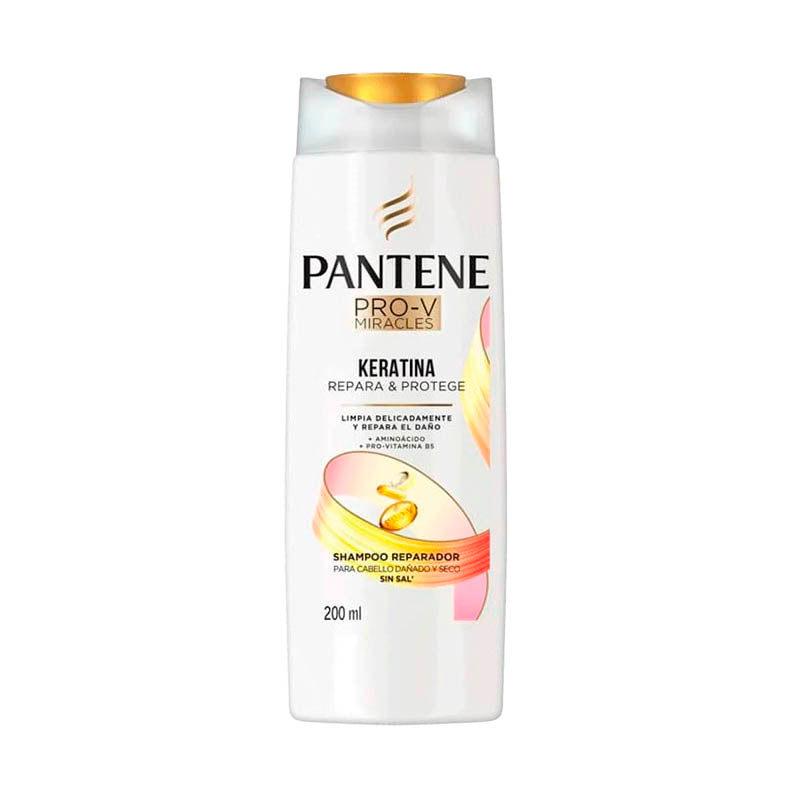 SHAMPOO PANTENE KERATINA 200 ml.