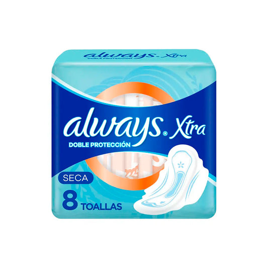 T.FEMENINA ALWAYS D.PROT SECA 8 Un.