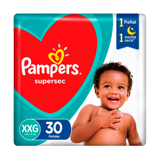 PA�AL PAMPERS SUPERSEC XXG HIP 30 Un.