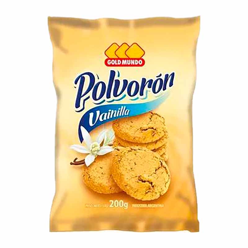 GALLETITA GOLD MUNDO POLVORON 200 Grs