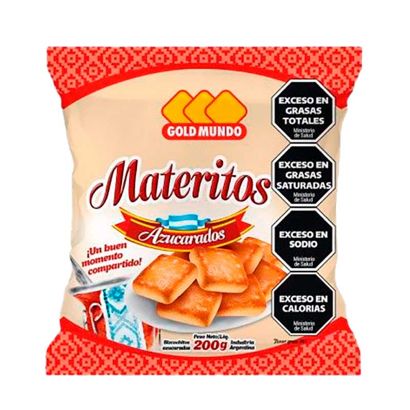 BIZCOCHOS GOLD MUNDO AZUCARADO 200 Grs