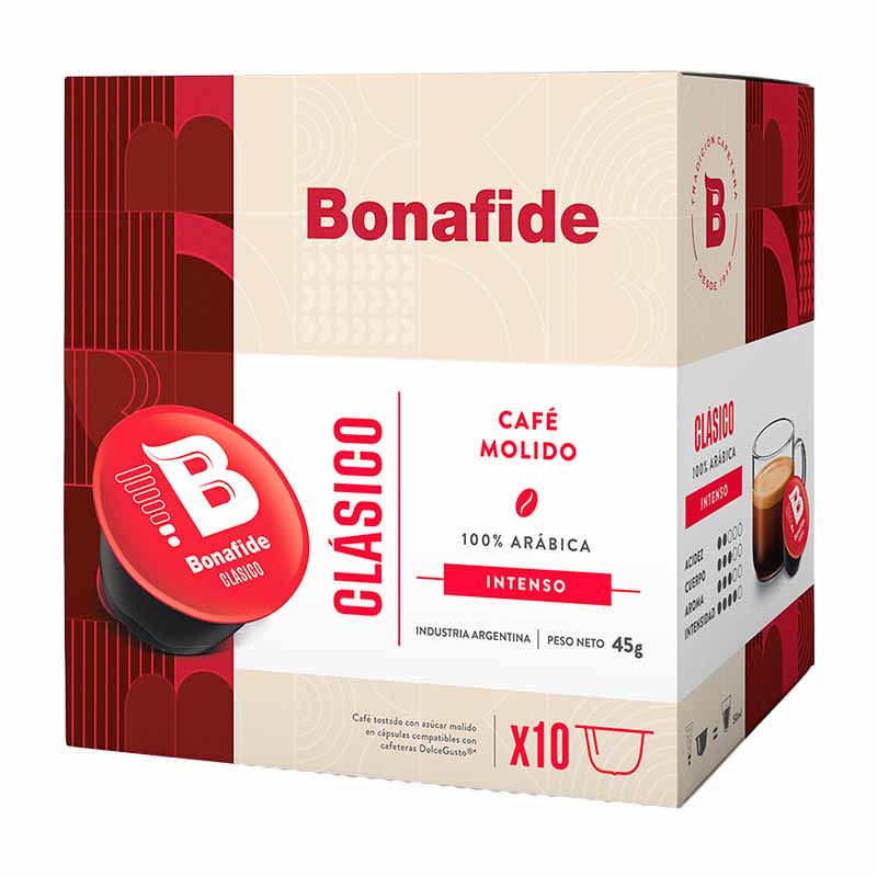 CAPSULA BONAFIDE CLASICO DG 10 Un.