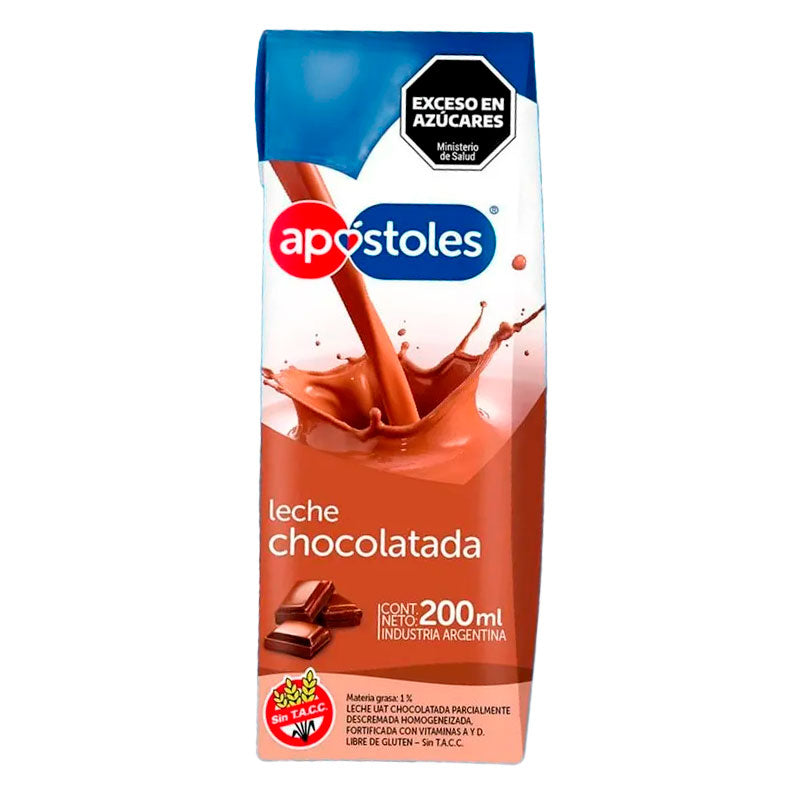 LECHE APOSTOLES Chocolatada 200 ml.