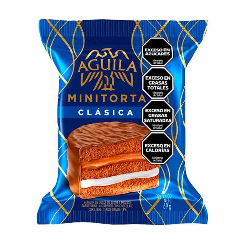 ALFAJOR AGUILA NEGRO 69 Grs
