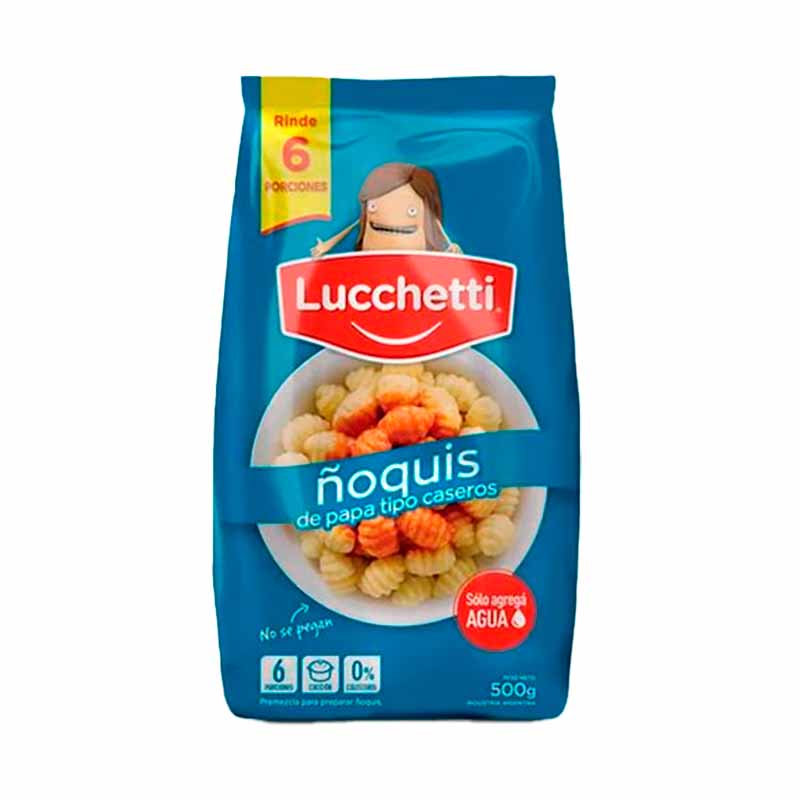 PREM. LUCCHETTI ÑOQUIS 500 Grs