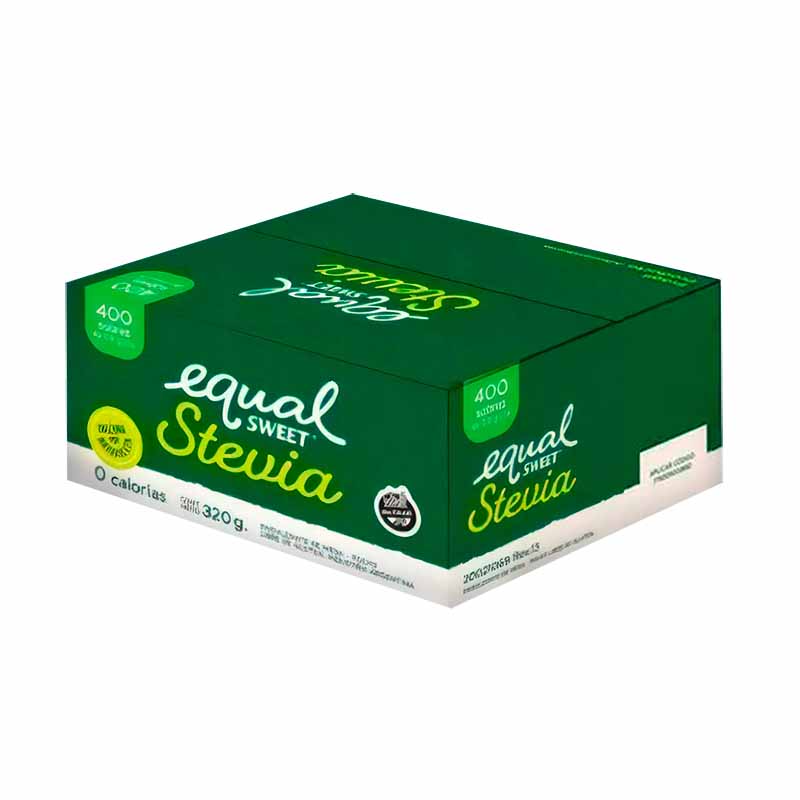 EDULCORANTE EQUALSWEET STEVIA 400 Un.