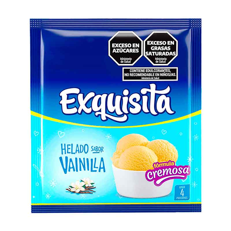 HELADO EXQUISITA VAINILLA 52 Grs