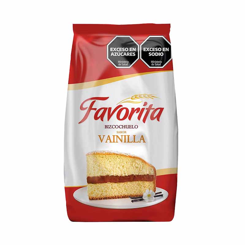 BIZC. FAVORITA VAINILLA 450 Grs