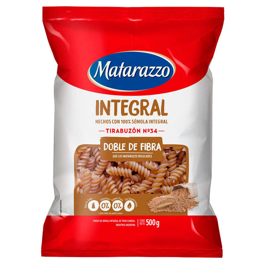 FID. MATARAZZO Tirabuzon Integral 500 Grs