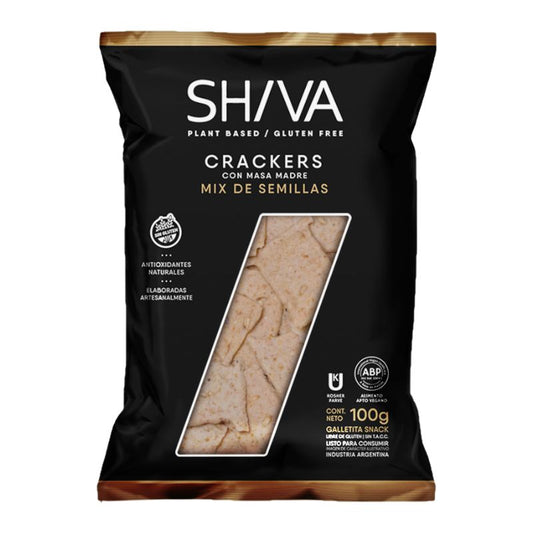 CRACKERS SHIVA SEMILLAS 100 Grs