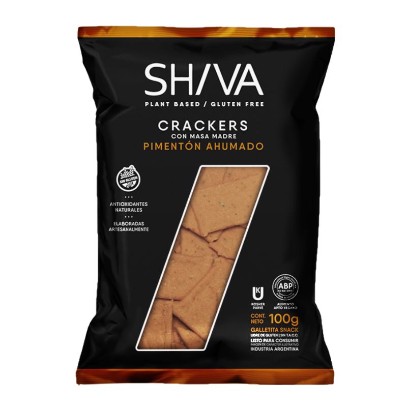 CRACKERS SHIVA PIMENTON 100 Grs