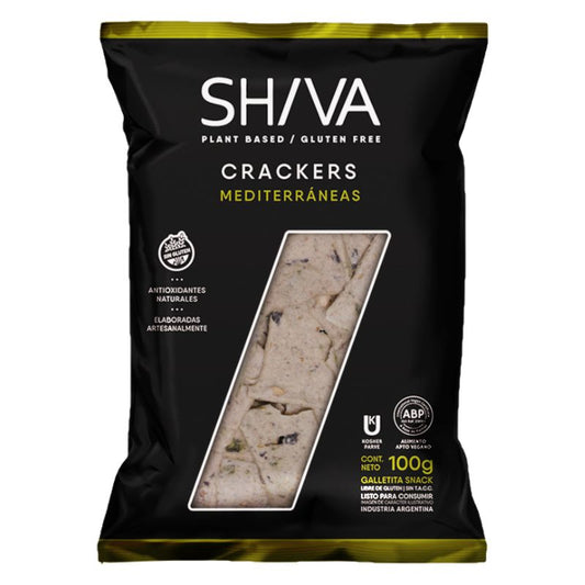 CRACKERS SHIVA MEDITERRANEAS 100 Grs