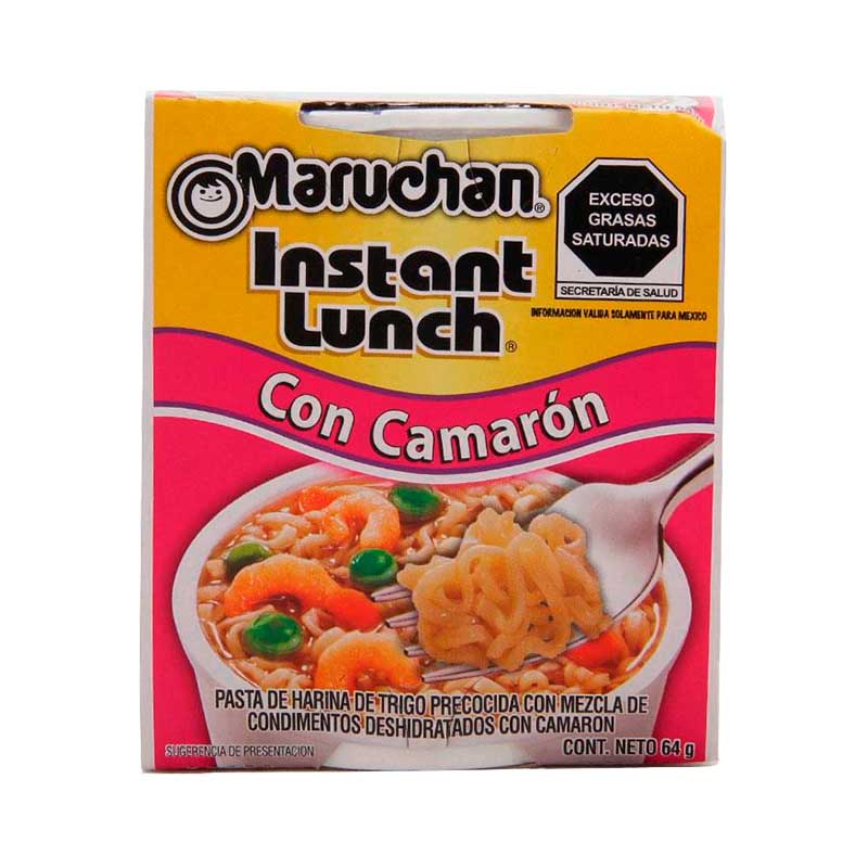 SOPA LISTA MARUCHAN CAMARON 64 Grs
