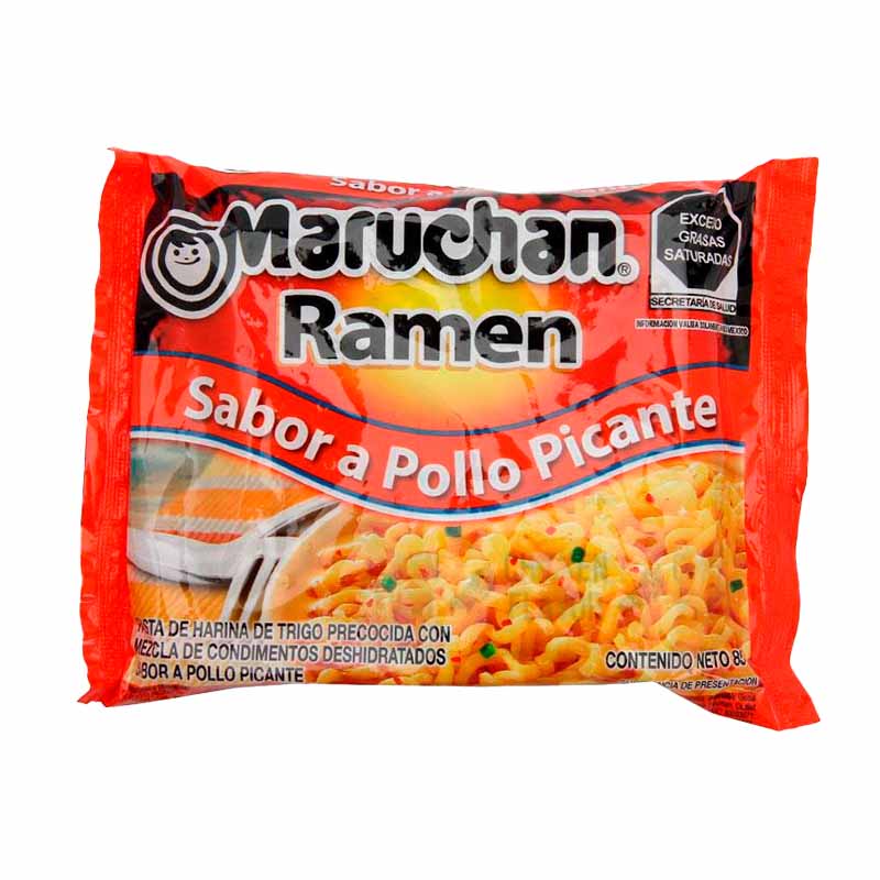 SOPA RAMEN MARUCHAN POLLO PICANTE 85 Grs