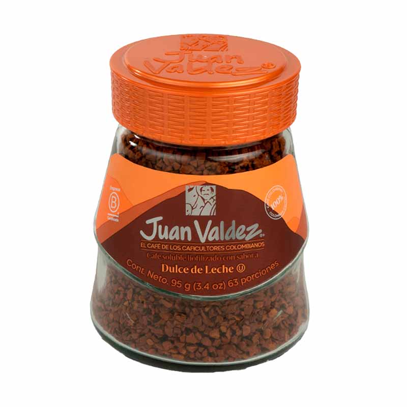 CAFE JUAN VALDEZ DCE.LECHE 95 Grs