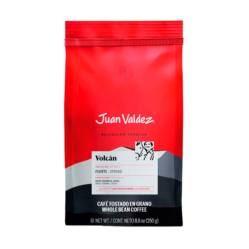 CAFE JUAN VALDEZ VOLCAN EN GRANO 250 Grs