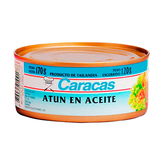 ATUN DESM. CARACAS ACEITE 170 Grs