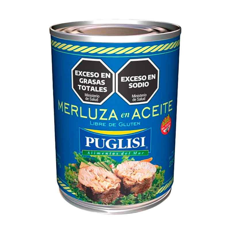 MERLUZA PUGLISI ACEITE 380 Grs