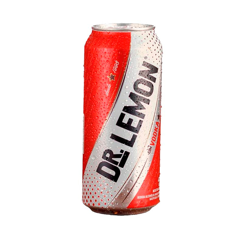 DR.LEMON VODKA LATA 473 CC.