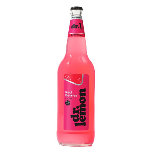 DR.LEMON VODKA RED BERRY 1 Lt.